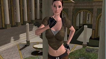 Lara Croft fucked by a demon at 3dSexVilla2