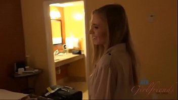 Blond teen fucks stepdad on vacation