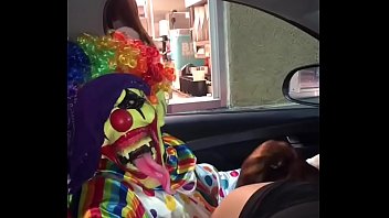 Gibby The Clown likes his fast food