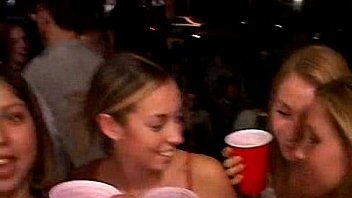 Cute College Girls at a Frat Party get Fucked