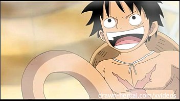 One Piece Hentai - Luffy heats up Nami